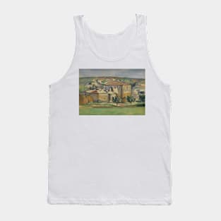 Provencal Manor by Paul Cezanne Tank Top